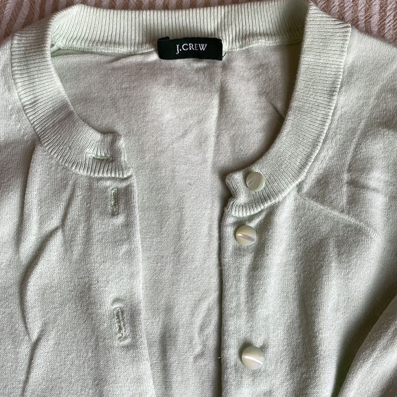 J crew cardigan light green size XXS - Picture 4 of 5